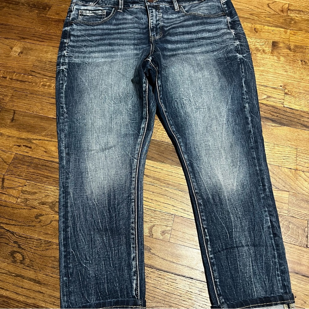 BKE Gabby Curvy Fit High Rise Ankle Skinny Jeans Size 34 x 27 - Picture 2 of 5